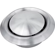 Kratki wentylacyjne - Anemostat stalowy fi100 Dgp rozprowadzenie kominek - miniaturka - grafika 1