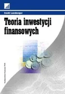 Finanse, księgowość, bankowość - Teoria inwestycji finansowych - miniaturka - grafika 1