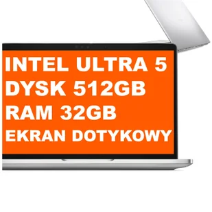 Dell Pro 13 Plus 2w1 / PRO0187764-R0029308-SA / Ultra 5 / 32GB / 512GB / Intel ARC / WUXGA / W11 Pro / Dotyk / Srebrny - Laptopy 2w1 Dell Pro 13 Plus 2w1 / PRO0187764-R0029308-SA / Ultra 5 / 32GB / 512GB / Intel ARC / WUXGA / W11 Pro / Dotyk / Srebrny - Laptopy 2w1 - miniaturka - grafika 1