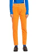 Spodnie damskie - ESPRIT Damskie spodnie 102EE1B350, 830/ZŁOTY Orange, 32 - miniaturka - grafika 1