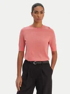 Swetry damskie - BOSS Sweter Farbella 50544996 Różowy Slim Fit - miniaturka - grafika 1