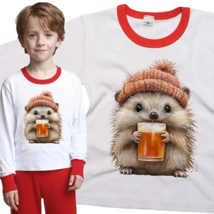 Piżama dziecięca Jeż W Czapce Ze Szklanką Napoju Dzień Jeża Jesieni 86/92 - VoloDonum - Piżamy dla dziewczynek Piżama dziecięca Jeż W Czapce Ze Szklanką Napoju Dzień Jeża Jesieni 86/92 - VoloDonum - Piżamy dla dziewczynek - miniaturka - grafika 1