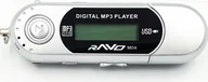 Odtwarzacze MP3 - Ravo Odtwarzacz MP3 M04 8 GB srebrny - miniaturka - grafika 1