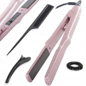 Prostownice i karbownice do włosów - Prostownica Do Włosów Regulacja Temperatury Ceramiczna Zestaw 60W 5 Trybów - miniaturka - grafika 1