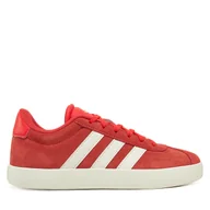 Sneakersy damskie - Sneakersy adidas VL Court 3.0 JH8724 Czerwony - miniaturka - grafika 1