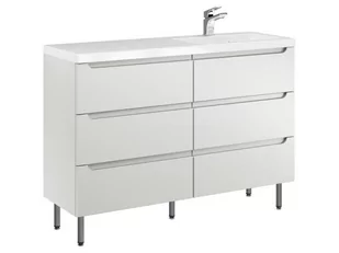 Szafka Stojąca Z Umywalką ETH 120 cm S Prawa - Kaszmir Mat - Szafki łazienkowe - miniaturka - grafika 1