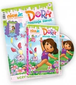 Czasopisma - Nick Jr. edycja limitowana 2/2017 + DVD Dora gimnastyczką - miniaturka - grafika 1