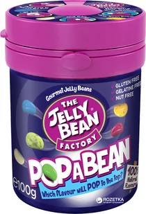 The Jelly Bean Factory, żelki fasolki wszystkich smaków pop-a-bean, 100 g - Gumy do żucia, lizaki, dropsy - miniaturka - grafika 1