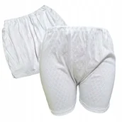 Majtki damskie - MAJTKI Z NOGAWKĄ FIGI DAMSKIE AŻUR BAWEŁNIANE dłuższe reformy 54 56 7XL 8XL - miniaturka - grafika 1