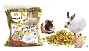 KARMA POKARM DLA GRYZONI KRÓLIKA CHOMIKA ŚWINKI - Karma dla gryzoni - miniaturka - grafika 1