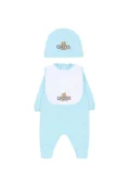 Kombinezony dla dzieci - Completo Bambino Moschino MOY031_CIELO - miniaturka - grafika 1