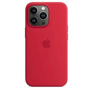 Silikonowe etui na telefon kompatybilne z iPhone 13 Pro 13pro Czerwony - Etui i futerały do telefonów - miniaturka - grafika 1