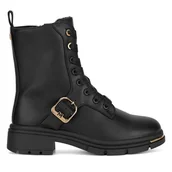 Botki damskie - Botki MEXX MI001712643W Czarny - miniaturka - grafika 1