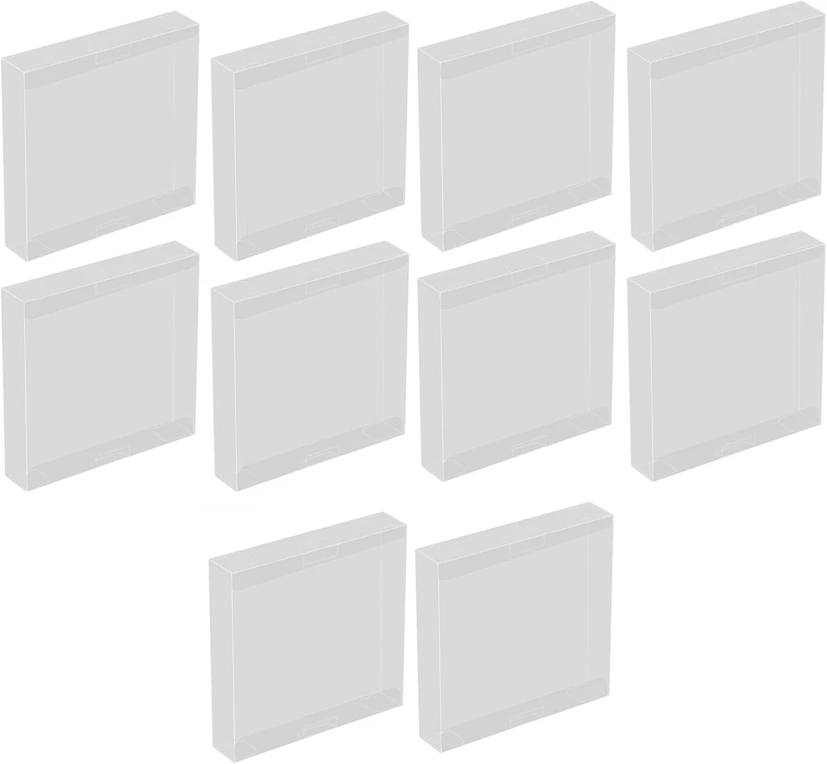 ETUI 10 SZTUK OCHRONNE NA KARTY GRY PRZEZROCZYSTE PUDEŁKO ORGANIZER