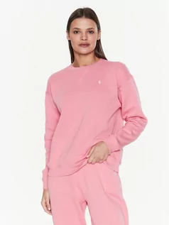 Bluzy damskie - Polo Ralph Lauren Bluza 211891557007 Różowy Regular Fit - grafika 1