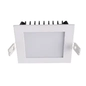 Oprawy, klosze i abażury - Italux Gobby LED TH0740 12W 1000W 3000K S.WH - miniaturka - grafika 1