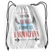 Plecaki worki - Plecak Dla Farmaceuty Sportowy Szkolny Worek Torba z Nadrukiem ze Zdjęciem - miniaturka - grafika 1