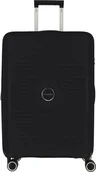 Walizki - Walizka średnia Travelite Orbita 67 cm Czarna - miniaturka - grafika 1