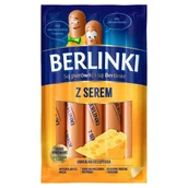 Szybkie dania obiadowe - Berlinki - Parówki z serem - miniaturka - grafika 1