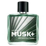 Wody i perfumy męskie - AVON Musk Metropolitano Woda toaletowa dla niego 75 ml męska - miniaturka - grafika 1