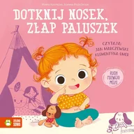 Audiobooki dla dzieci i młodzieży - Dotknij nosek, złap paluszek - miniaturka - grafika 1