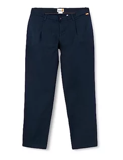 Spodnie męskie - Timberland Cotton Linen Pant Spodnie męskie, Dark Sapphire, 35W / 34L - grafika 1