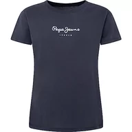 Koszulki i topy damskie - Pepe Jeans Damska koszulka Wendys, czarny (czarny), XL - miniaturka - grafika 1