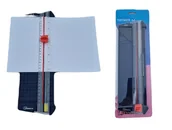 Gilotyny i trymery - KOMPAKTOWY TRYMER GILOTYNA DO CIĘCIA PAPIERU DO A4 A3 A5 B5 B6 - miniaturka - grafika 1