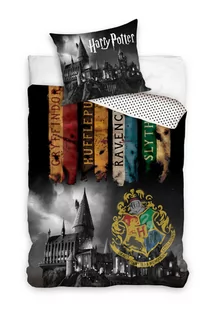 Carbotex Pościel Harry Potter 140x200 licencyjna bawełniana hp203002pp - Pościel dla dzieci - miniaturka - grafika 1