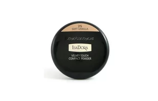 IsaDora Velvet Touch Compact Powder, puder prasowany 25 Soft Vanilla, 10 g - Pudry do twarzy - miniaturka - grafika 1