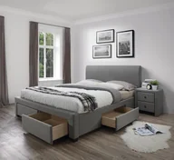 Łóżka - MODENA 140 CM ŁÓŻKO TAPICEROWANE Z SZUFLADAMI POPIEL - miniaturka - grafika 1