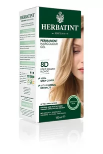 Herbatint farba do włosów 8D Jasny Złoty Blond, 150 ml - Farby do włosów i szampony koloryzujące - miniaturka - grafika 1