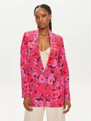 Marynarki i żakiety damskie - Morgan Marynarka 241-VOLIN.F Różowy Regular Fit - miniaturka - grafika 1