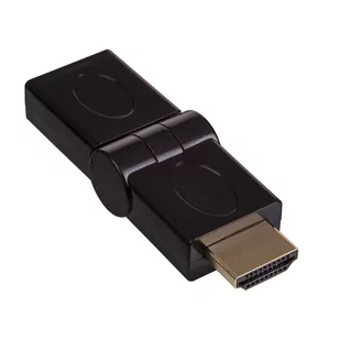 Akyga Adapter Akyga AK-AD-40 HDMI /M - HDMI /F kątowy 180 stopni AK-AD-40 - Złącza, przejściówki, adaptery - miniaturka - grafika 1