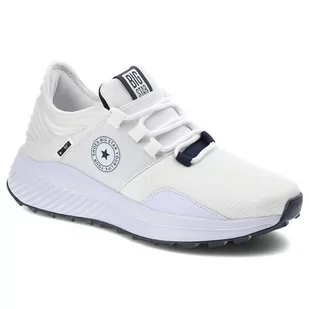 Białe Sneakersy Big Star Damskie Stylowe Buty - Sneakersy damskie - miniaturka - grafika 1