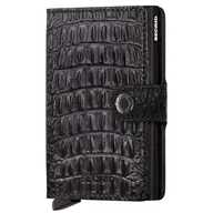 Portfele - Portfel RFID Miniwallet Secrid Nile - black - miniaturka - grafika 1