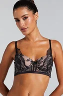 Biustonosze - Hunkemöller Biustonosz usztywniany z fiszbinami Daphne Czarny - miniaturka - grafika 1