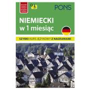 Książki do nauki języka niemieckiego - Niemiecki w 1 miesiąc - miniaturka - grafika 1