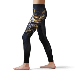 Legginsy sportowe dla dzieci Ground Game Oni Samurai Kids - Kimona, stroje i obuwie - miniaturka - grafika 1