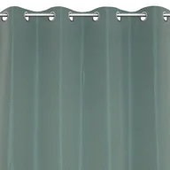 Zasłony - Zasłona LASIOS na przelotkach 140 x 240 cm zielona - miniaturka - grafika 1