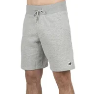 Spodnie sportowe męskie - Spodenki New Balance MS23600AG - szare - miniaturka - grafika 1
