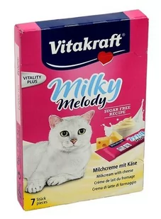 Vitakraft Cat Milky Melody krem z mleka i sera 70g [28819] 12451 - Suplementy i witaminy dla kotów - miniaturka - grafika 1