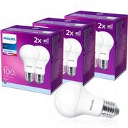 Żarówki LED - 6x Żarówka LED E27 12,5W = 100W A60 4000K PHILIPS - miniaturka - grafika 1