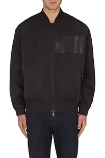 Armani Exchange Męska kurtka bomberka, kolorowa, czarna, bardzo mała, czarny, XS - Kurtki męskie - miniaturka - grafika 1