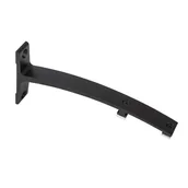 Akcesoria do wystroju okien - Wspornik podwójny do profilu aluminiowego 18 cm czarny - miniaturka - grafika 1