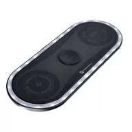 Ładowarki do telefonów - Forcell Szybka Ładowarka Indukcyjna 3w1 QC 15W - miniaturka - grafika 1