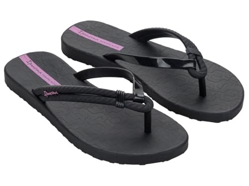 IPANEMA RÓŻNE AD, Klapki damskie, 37 EU, Czarny (Black), 37 EU
