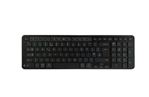 Contour Design Balance klawiatura RF Bezprzewodowy + USB QWERTY British English Czarny 102103 - Klawiatury - miniaturka - grafika 1
