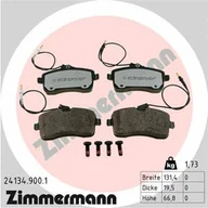 Klocki hamulcowe - Klocki hamulcowe - komplet ZIMMERMANN 24134.900.1 - miniaturka - grafika 1