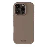 Etui i futerały do telefonów - Etui HOLDIT Silicone do Apple iPhone 16 Pro Max Jasnobrązowy - miniaturka - grafika 1